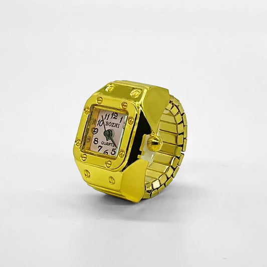 Square|Gold & White