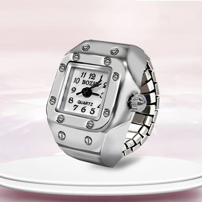 Square|Silver & white