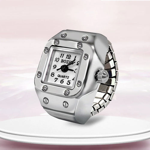 Square|Silver & white