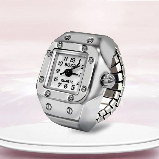 Square|Silver & white