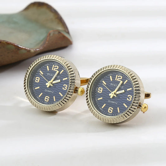 Cufflinks|Gold & Black