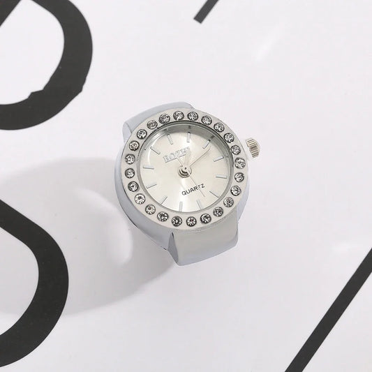 Circle|Silver & white