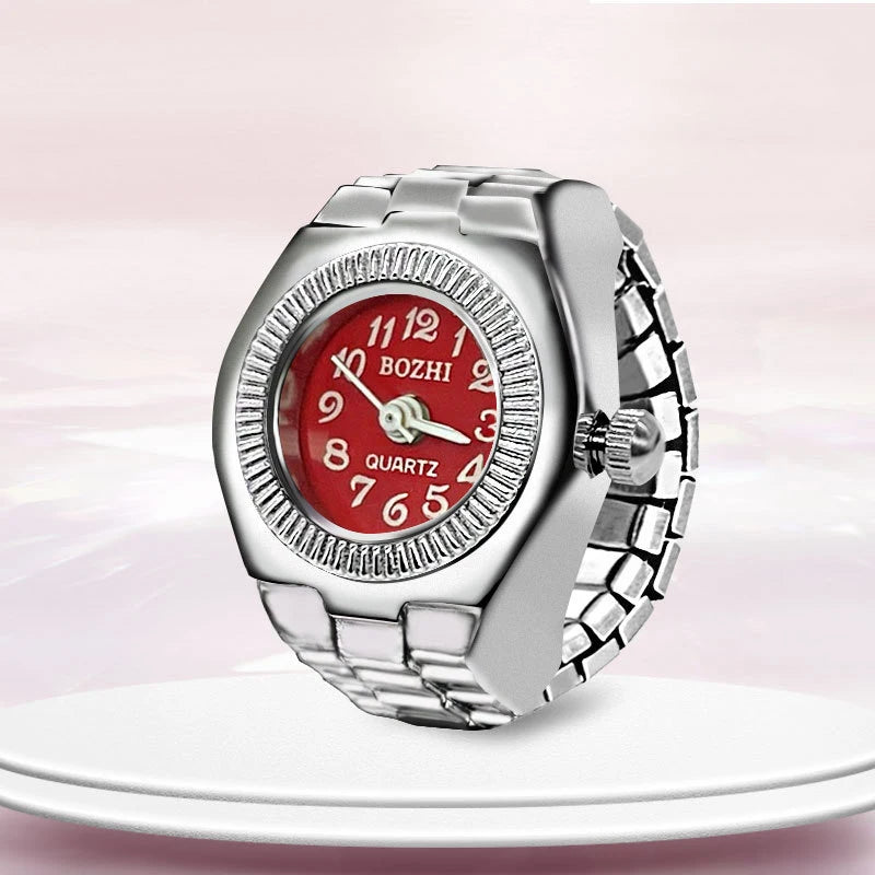 Quarz|Silver & Red