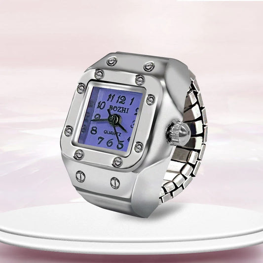 Square|Silver & purple