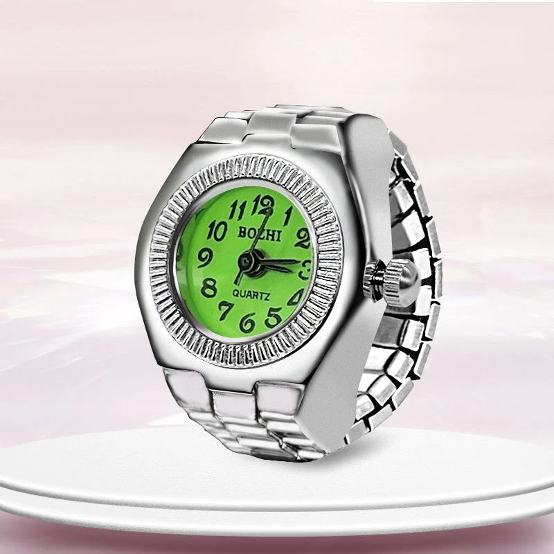 Quarz|Silver & Green