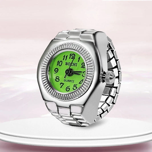 Quarz|Silver & Green