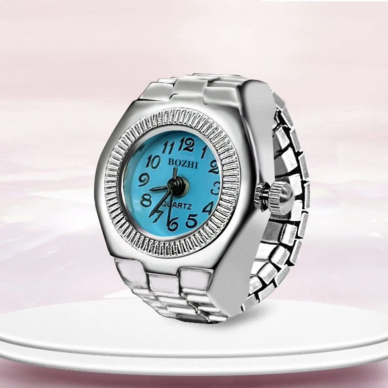 Quarz|Silver & blue