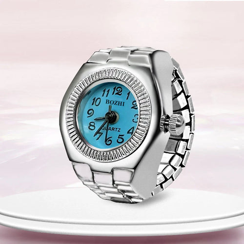 Quarz|Silver & blue
