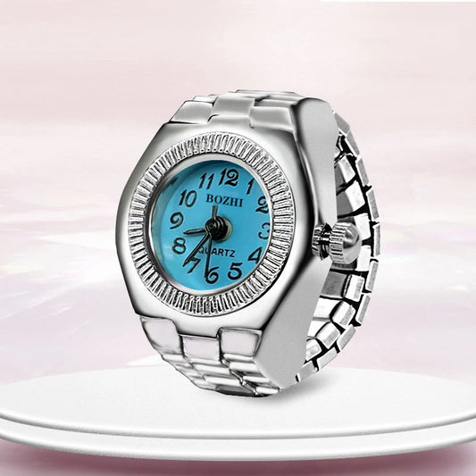 Quarz|Silver & blue