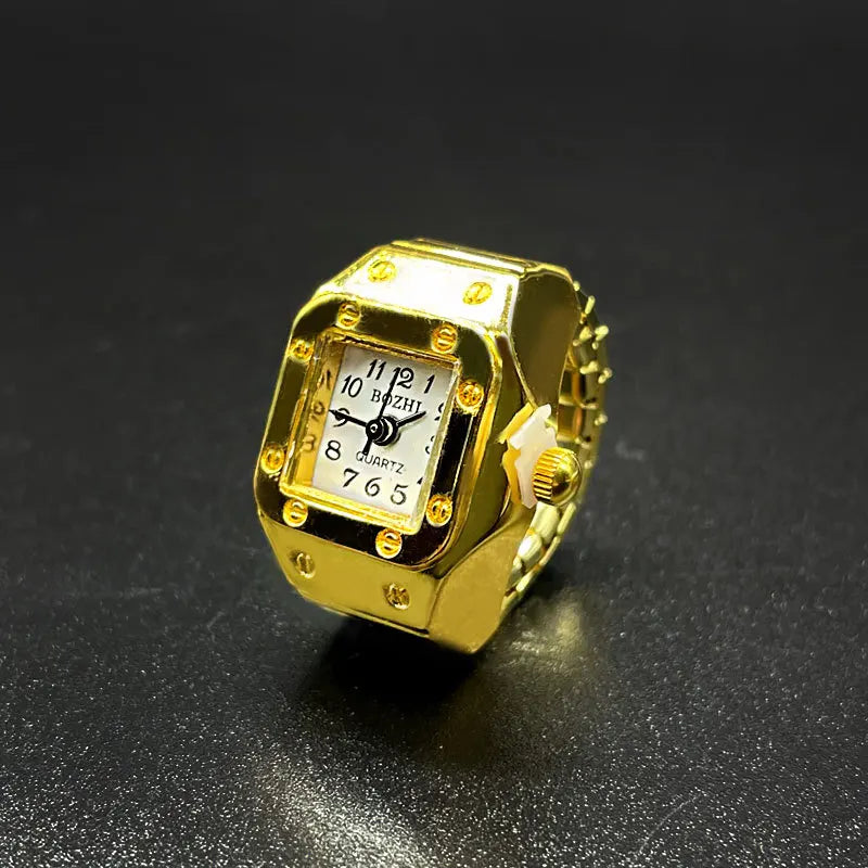 Square|Gold & White