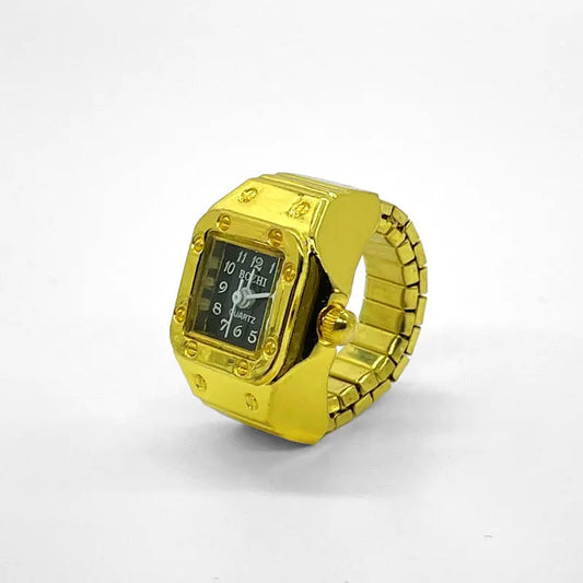 Square|Gold & Black